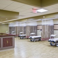 Susquehanna GI Building, Montoursville, PA interior view surgical suite photographed prior to opening